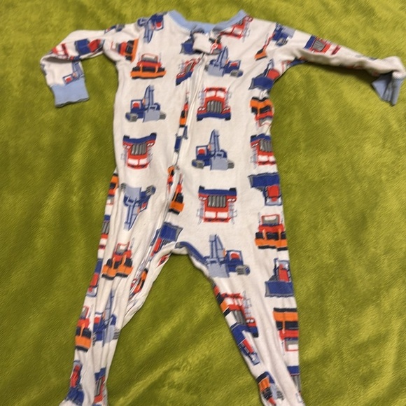 4 Pk Baby Boy Pajamas Sz 12 Mo - Picture 6 of 8
